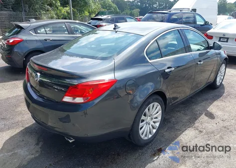 2012 Buick Regal Turbo - Premium 1 from USA, damaged, VIN 2G4GS5EV0C9197347